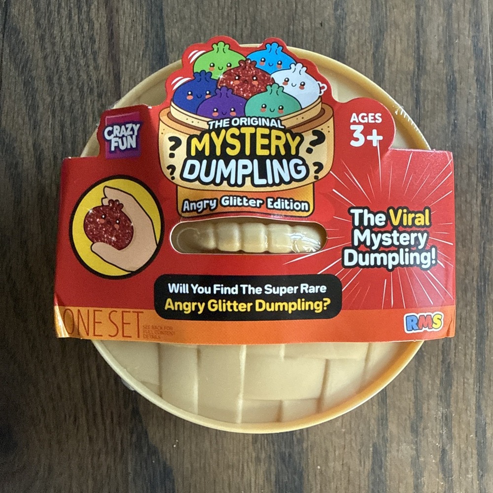 RMS Crazy Fun The Original Mystery Dumpling Angry Glitter Dumpling